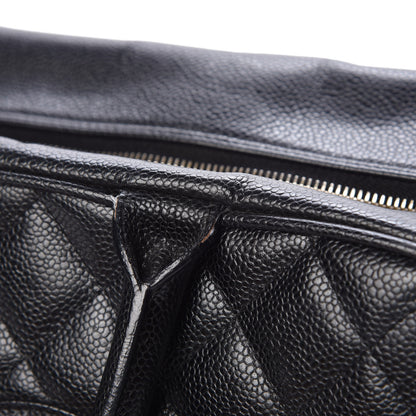 Chanel Caviar Quilted Large Bowler Black 11 of 14