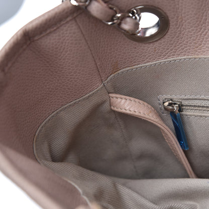 Chanel Glazed Calfskin Mini Deauville Tote Light Pink 10 of 17