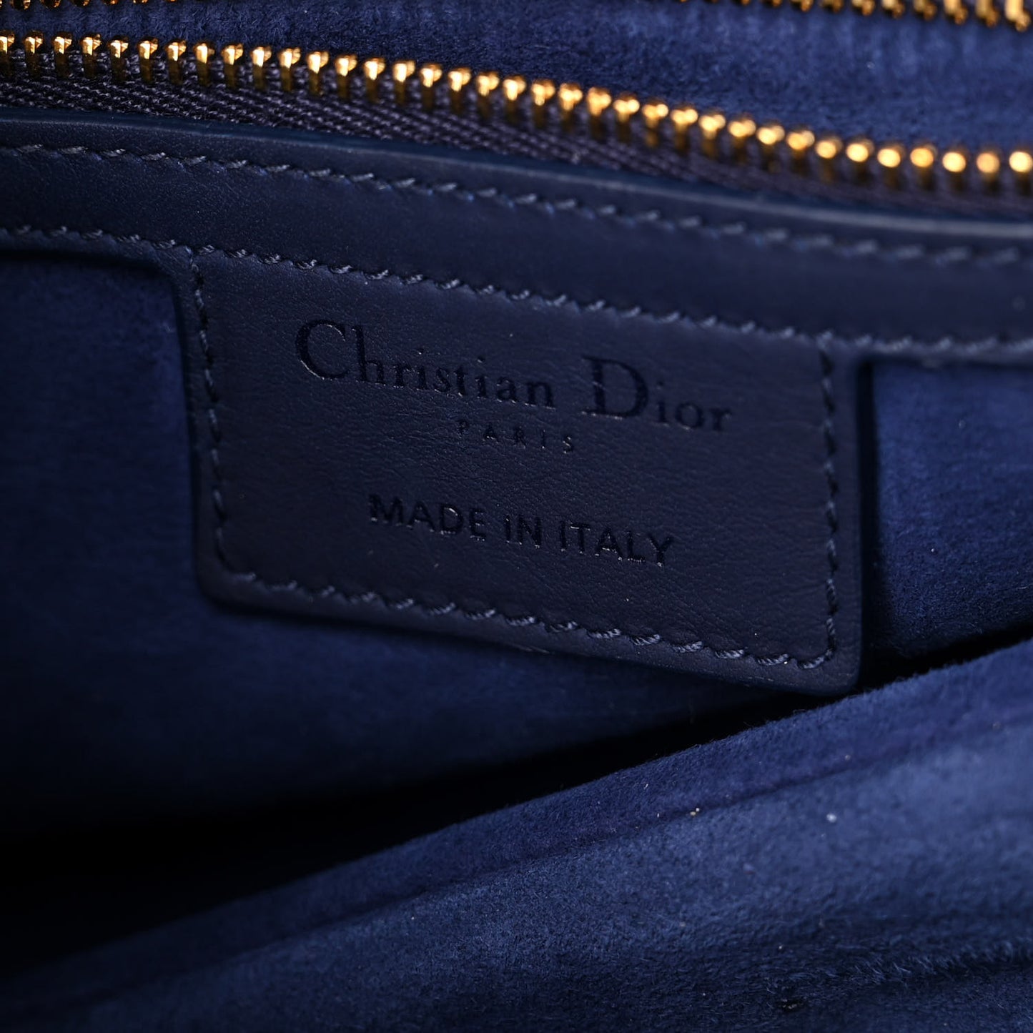 Ultra Matte Calfskin Saddle Bag Blue