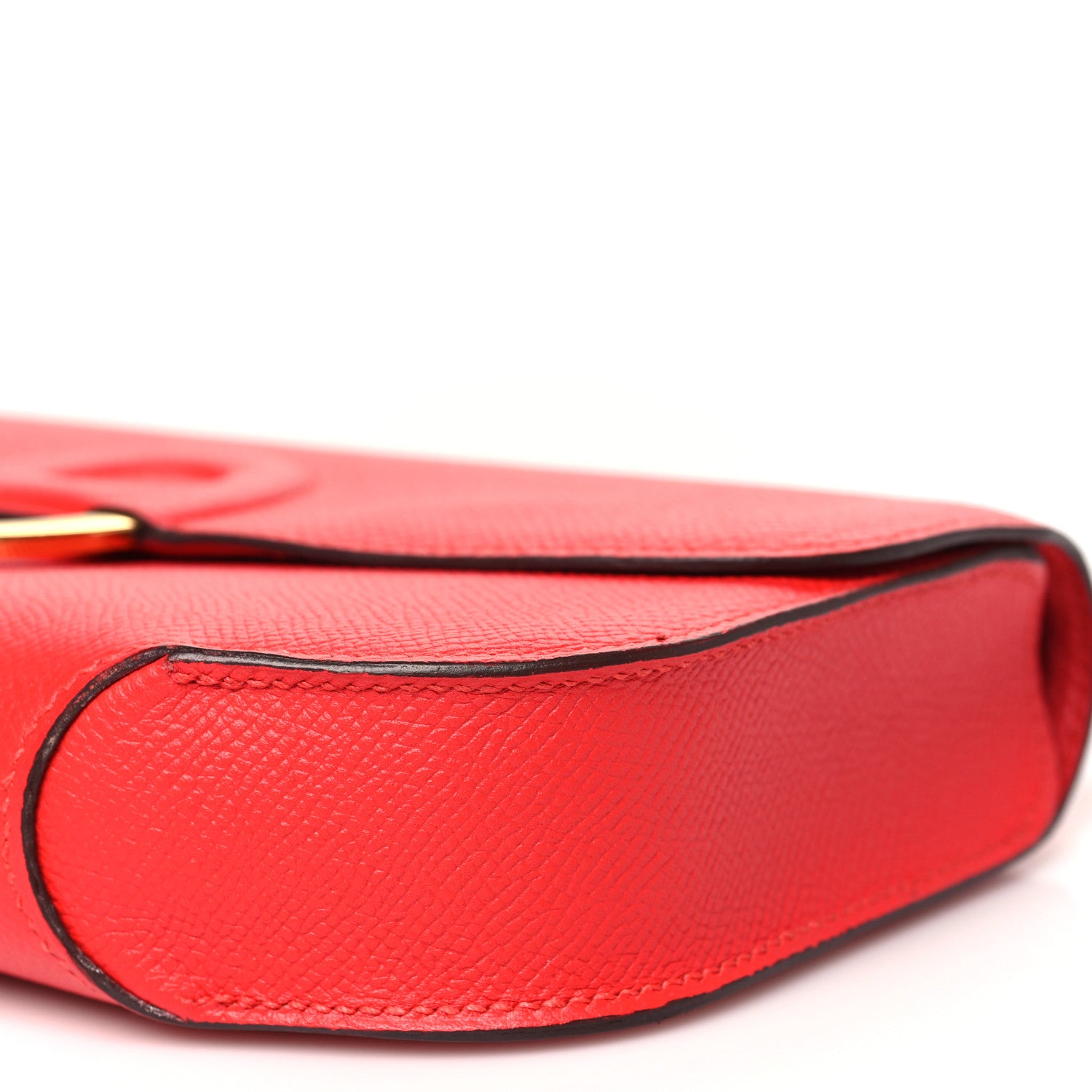 Hermes Epsom Cherche Midi Clutch Rouge Tomate 10 of 11