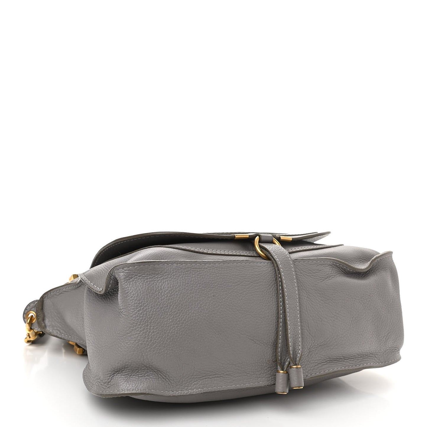 Calfskin Medium Marcie Satchel Cashmere Grey