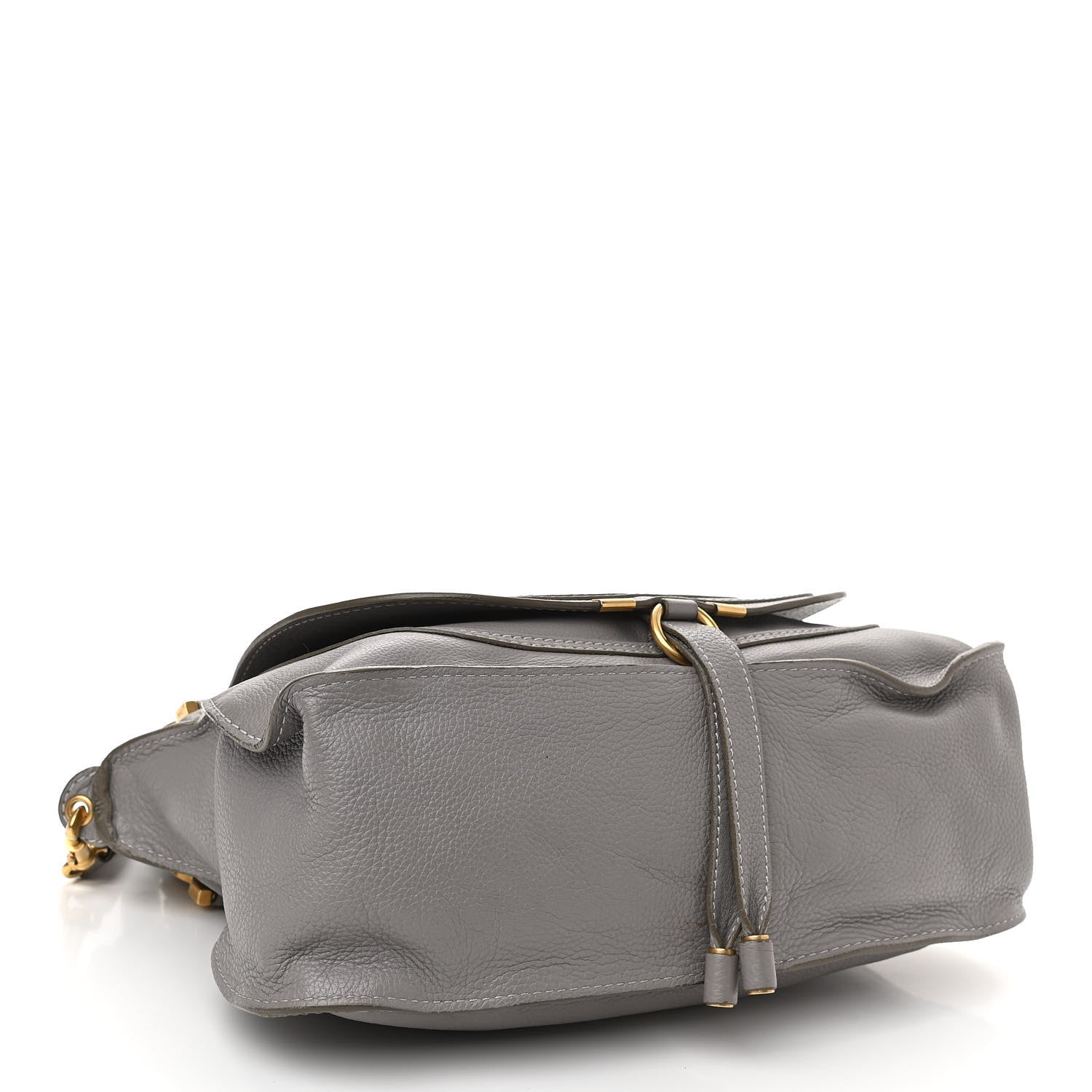 Chloe Calfskin Medium Marcie Satchel Cashmere Grey 4 of 15