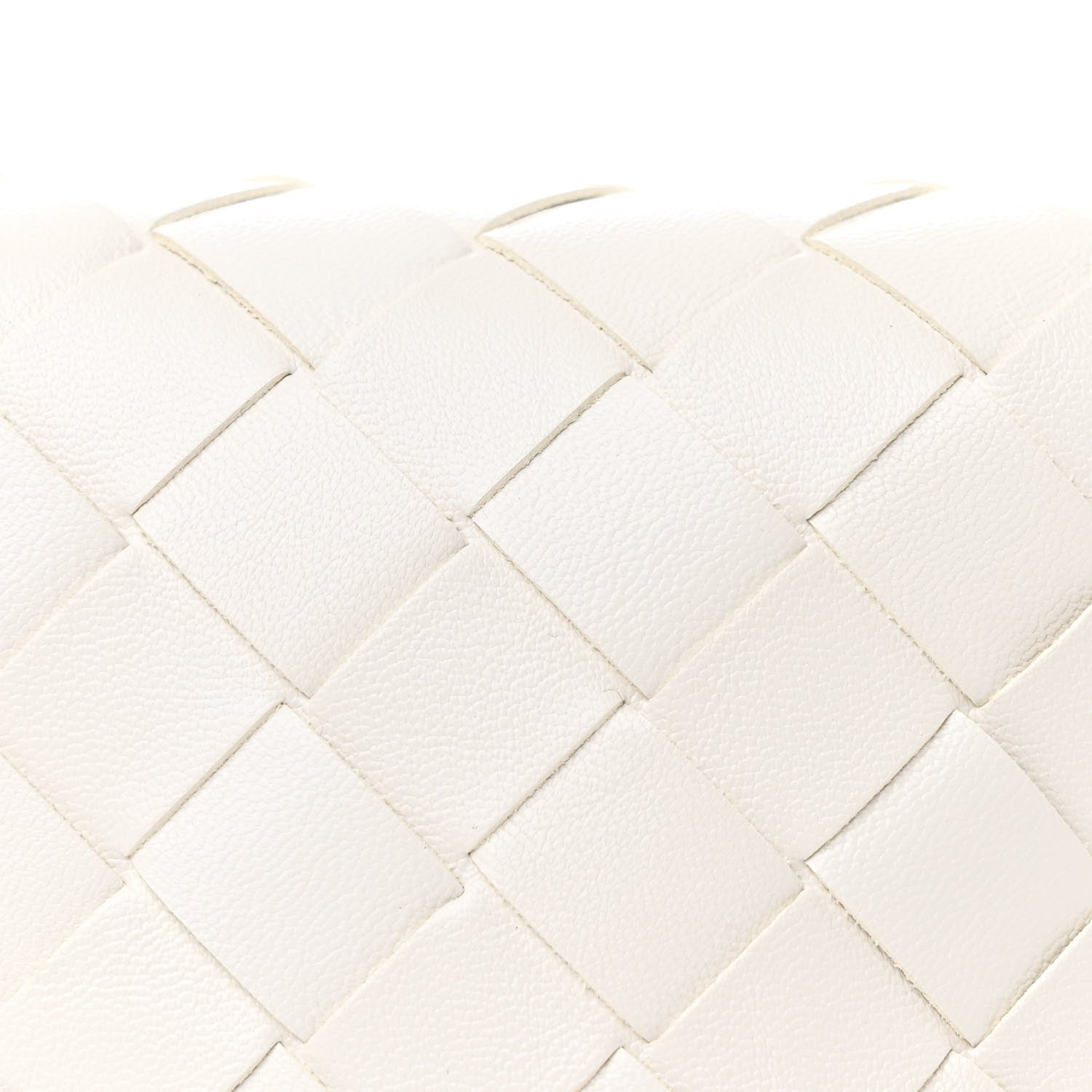 Bottega Veneta Calfskin Nappa Intrecciato Candy Wallace White 8 of 12