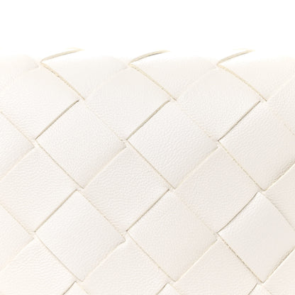 Bottega Veneta Calfskin Nappa Intrecciato Candy Wallace White 8 of 12