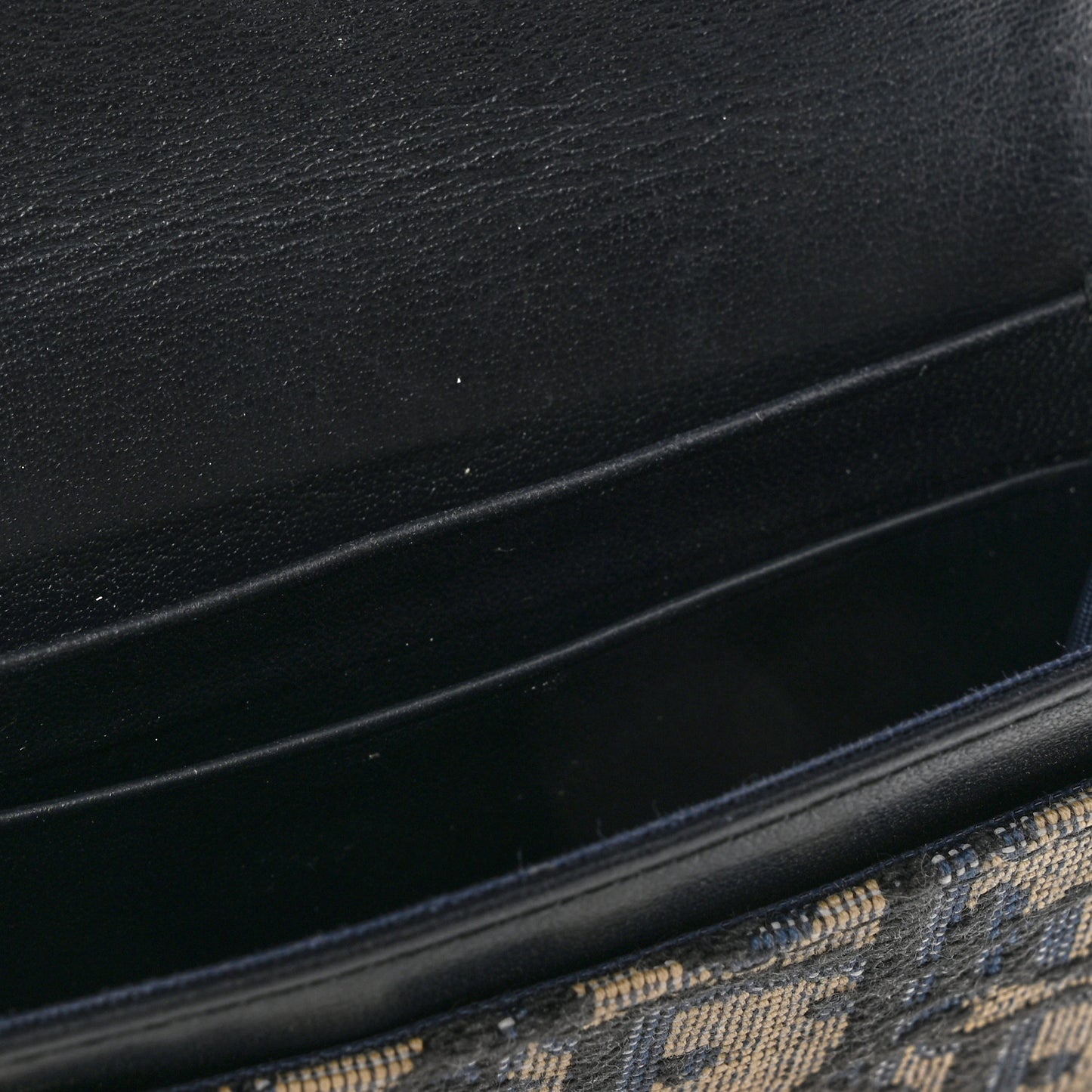 Oblique Saddle Card Holder Blue