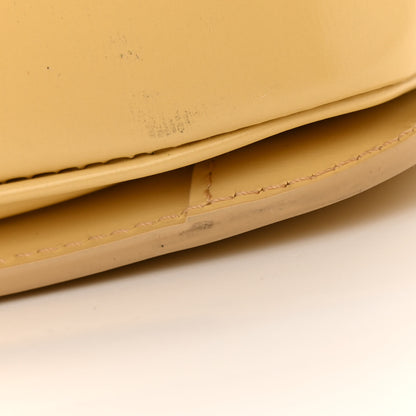 Celine Shiny Calfskin Teen Triomphe Light Yellow 12 of 14