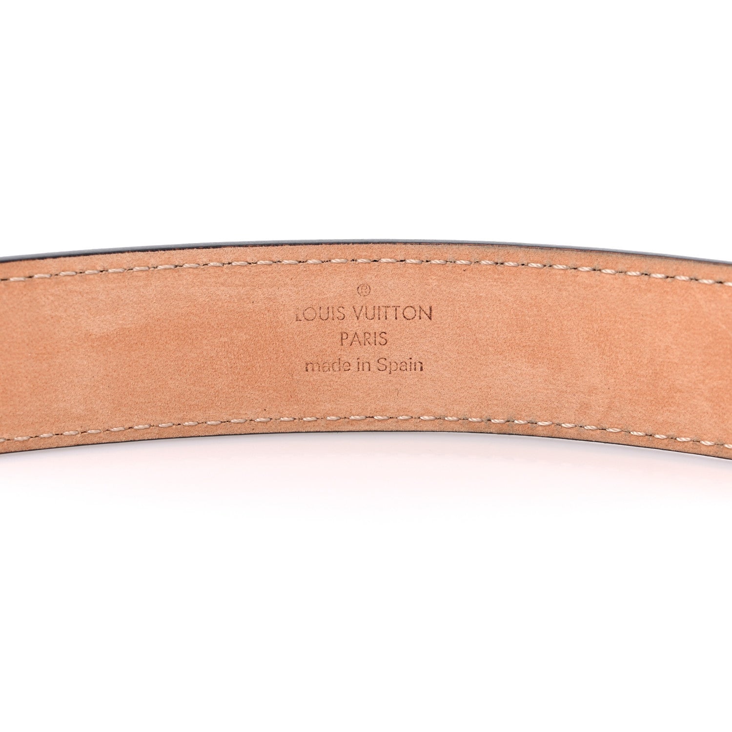 Louis Vuitton Damier Ebene Mini 25mm Belt 80 32 4 of 8