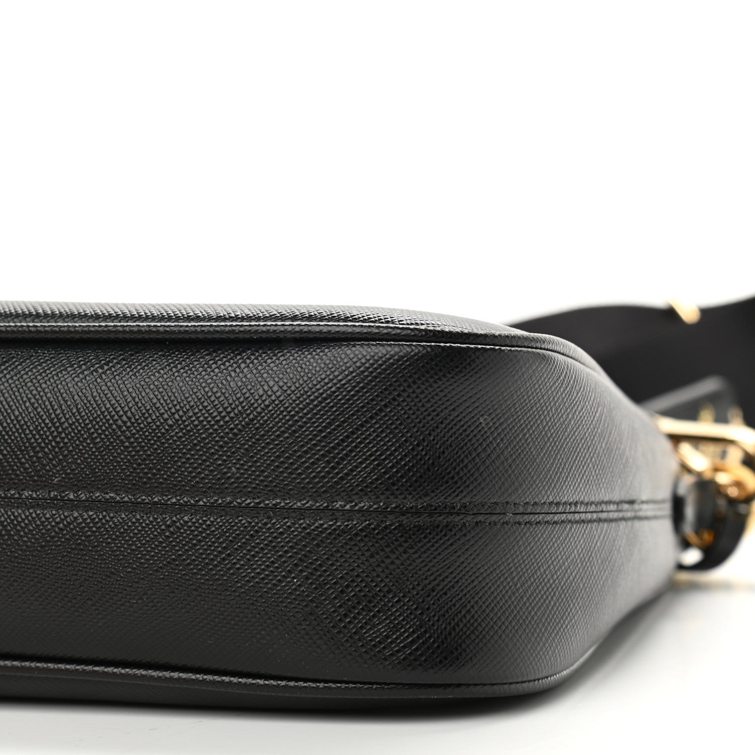 Prada Saffiano Lux Re-Edition 2005 Shoulder Bag Black 10 of 12