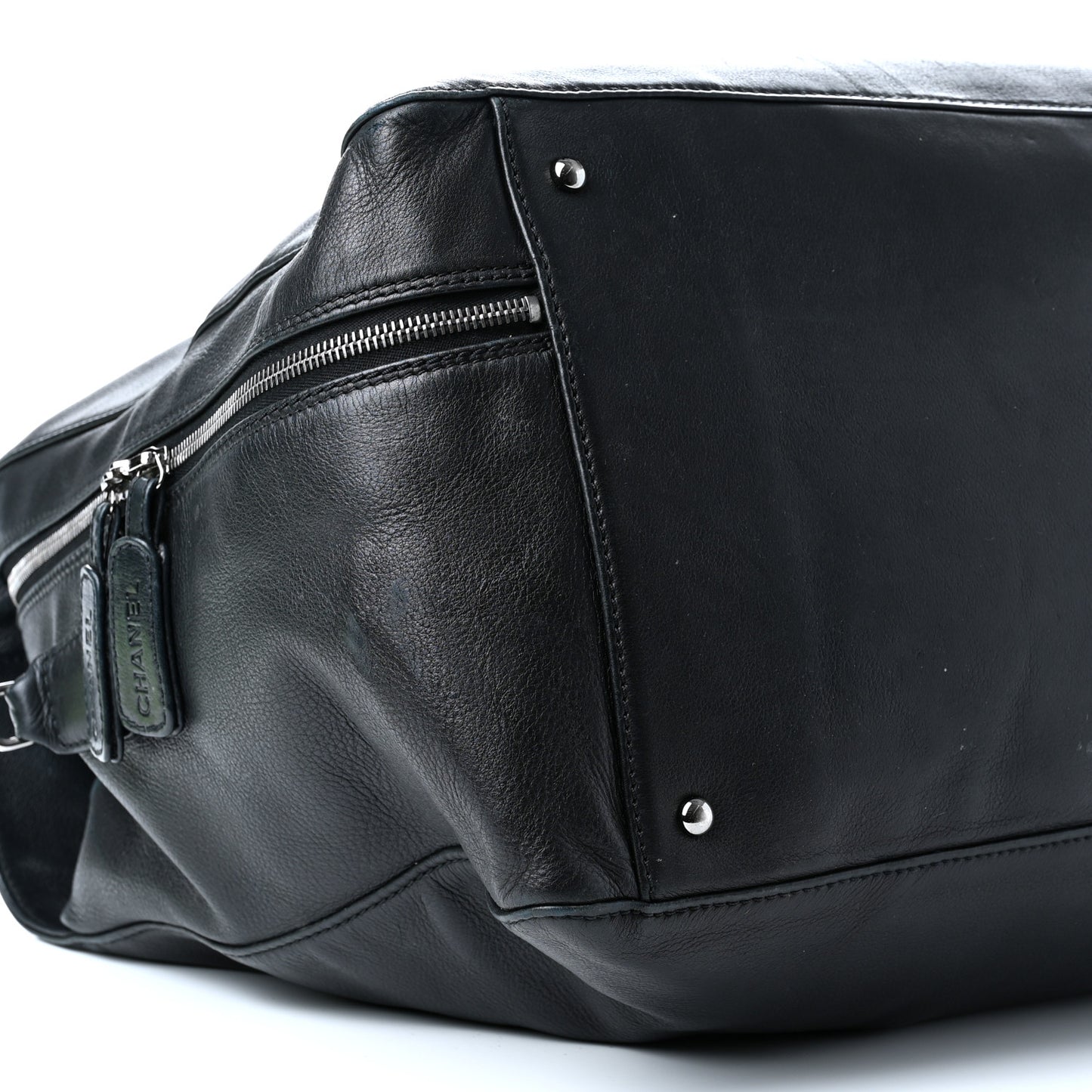 Lambskin Timeless CC Duffle Bag Black