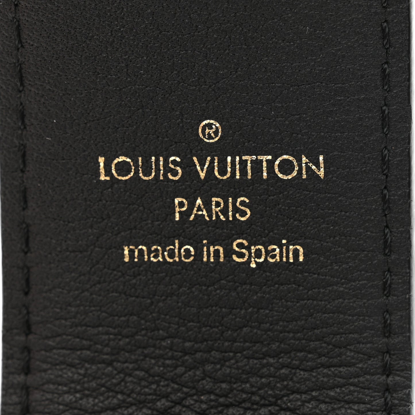 Monogram Bandouliere Shoulder Strap Black
