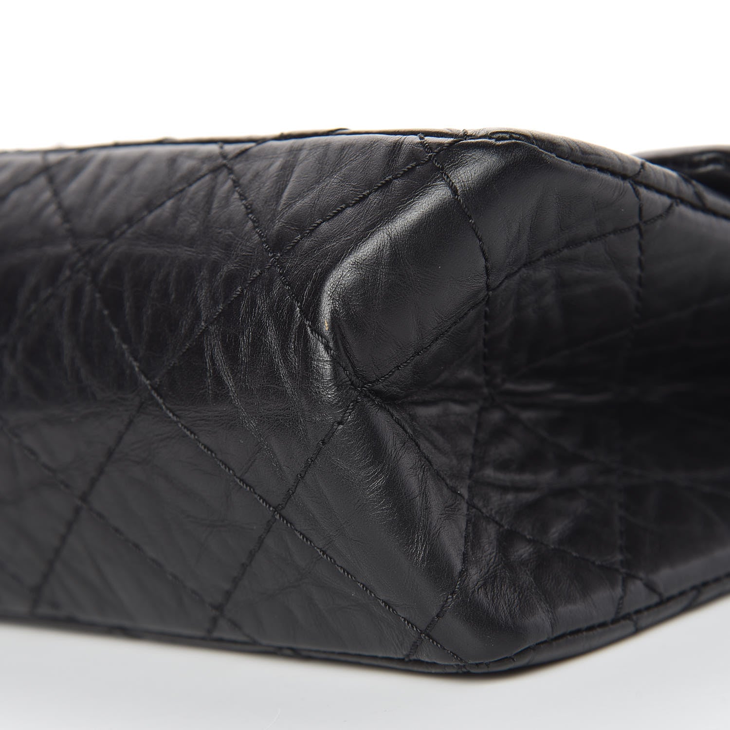 Chanel Aged Calfskin Quilted 2.55 Reissue 226 Flap Black 9 of 10