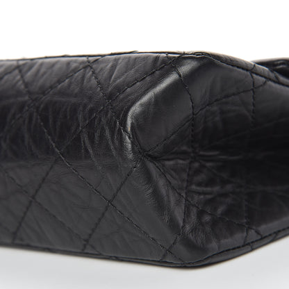 Chanel Aged Calfskin Quilted 2.55 Reissue 226 Flap Black 9 of 10