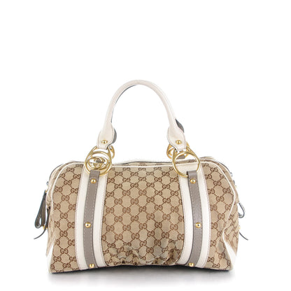 Gucci Monogram Medium Interlocking Boston Off White 1 of 9