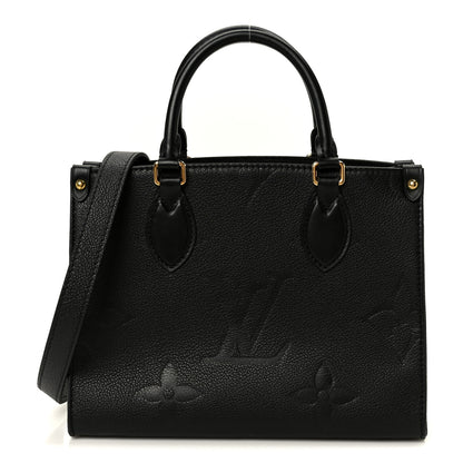Louis Vuitton Empreinte Monogram Giant Onthego PM Black 1 of 8