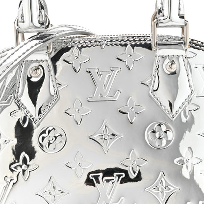 Louis Vuitton Monogram Miroir Alma BB Silver 7 of 11