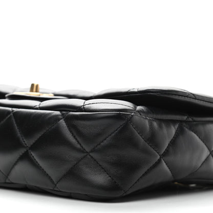 Chanel Lambskin Quilted Large CC Funky Town Flap Black 10 of 11