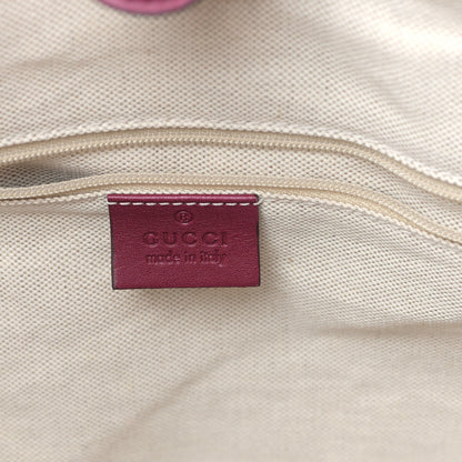 Gucci Guccissima Medium Sukey Tote Raspberry Candy 6 of 10