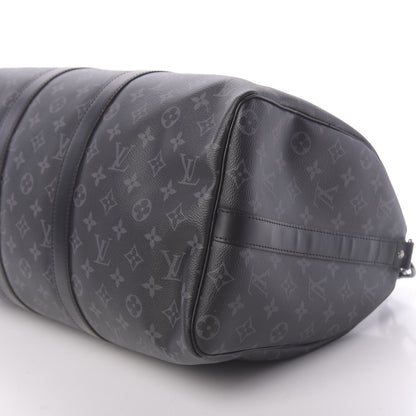 Louis Vuitton Monogram Eclipse Keepall Bandouliere 45 6 of 8