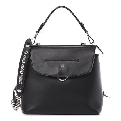 Fendi Vitello Century Opaco Large Back to School Backpack Black 1 of 14