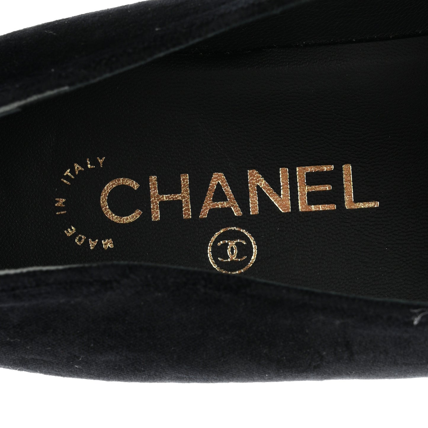 Velvet Moccasin Loafers 40 Black