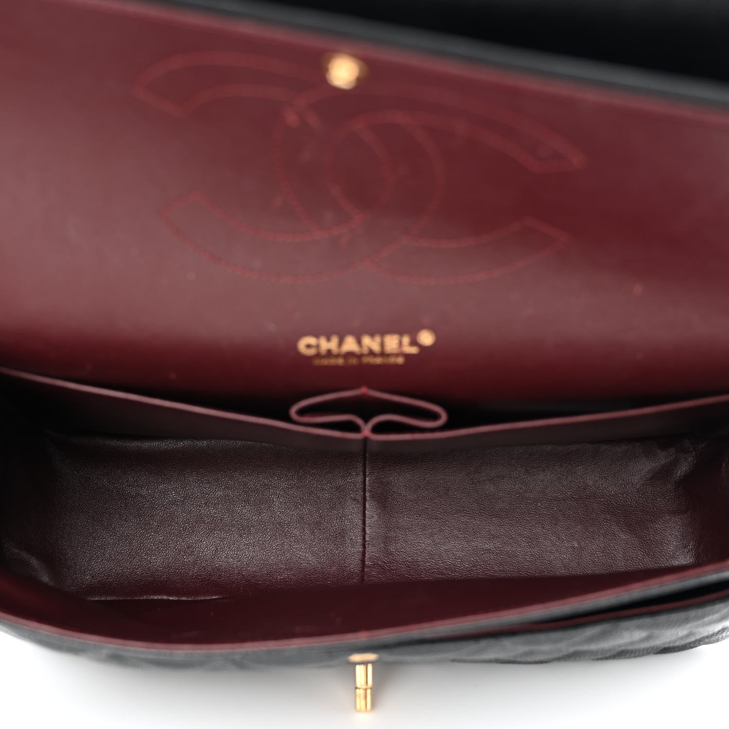 Chanel Caviar Quilted Jumbo Double Flap Black 5 of 14