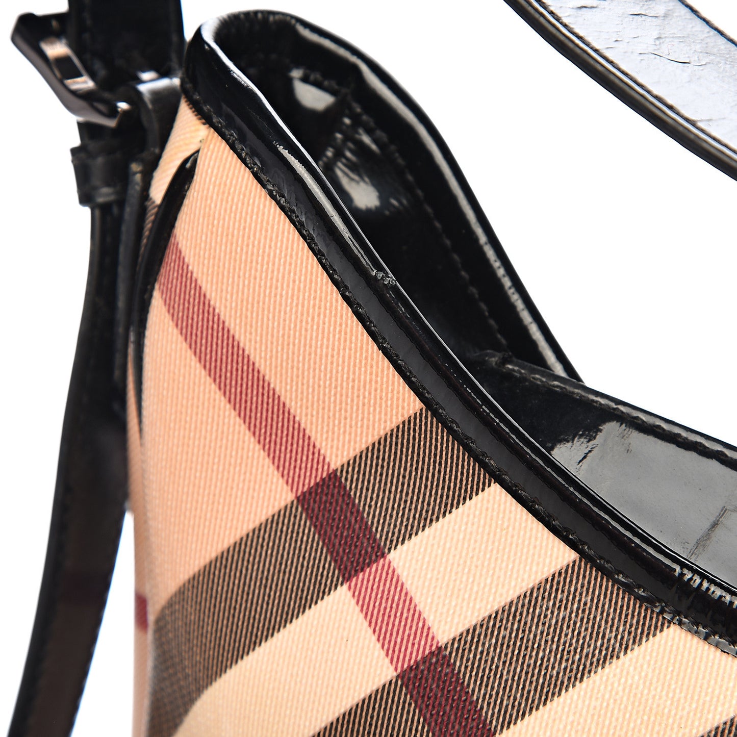 Nova Check Shoulder Bag Black