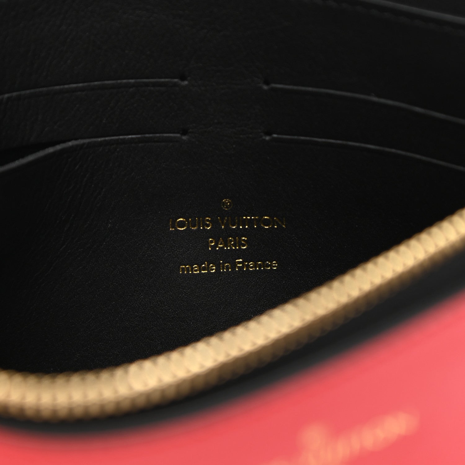 Louis Vuitton Monogram Tuileries Pochette Red 6 of 8