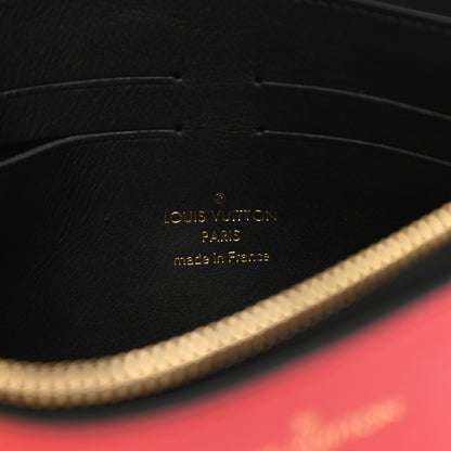 Louis Vuitton Monogram Tuileries Pochette Red 6 of 8