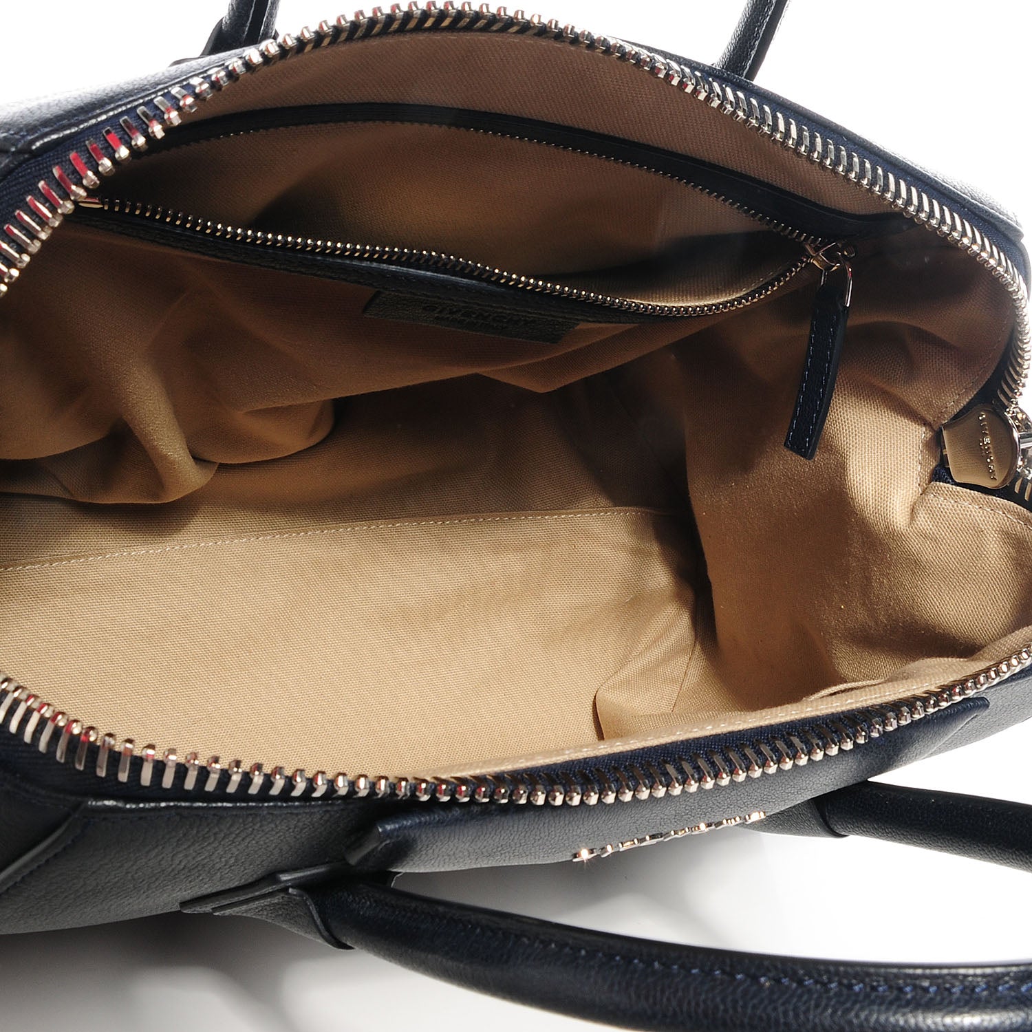 Givenchy Sugar Goatskin Medium Antigona Navy 7 of 11