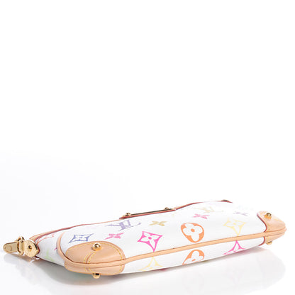 Louis Vuitton Monogram Multicolor Pochette Milla MM White 5 of 8