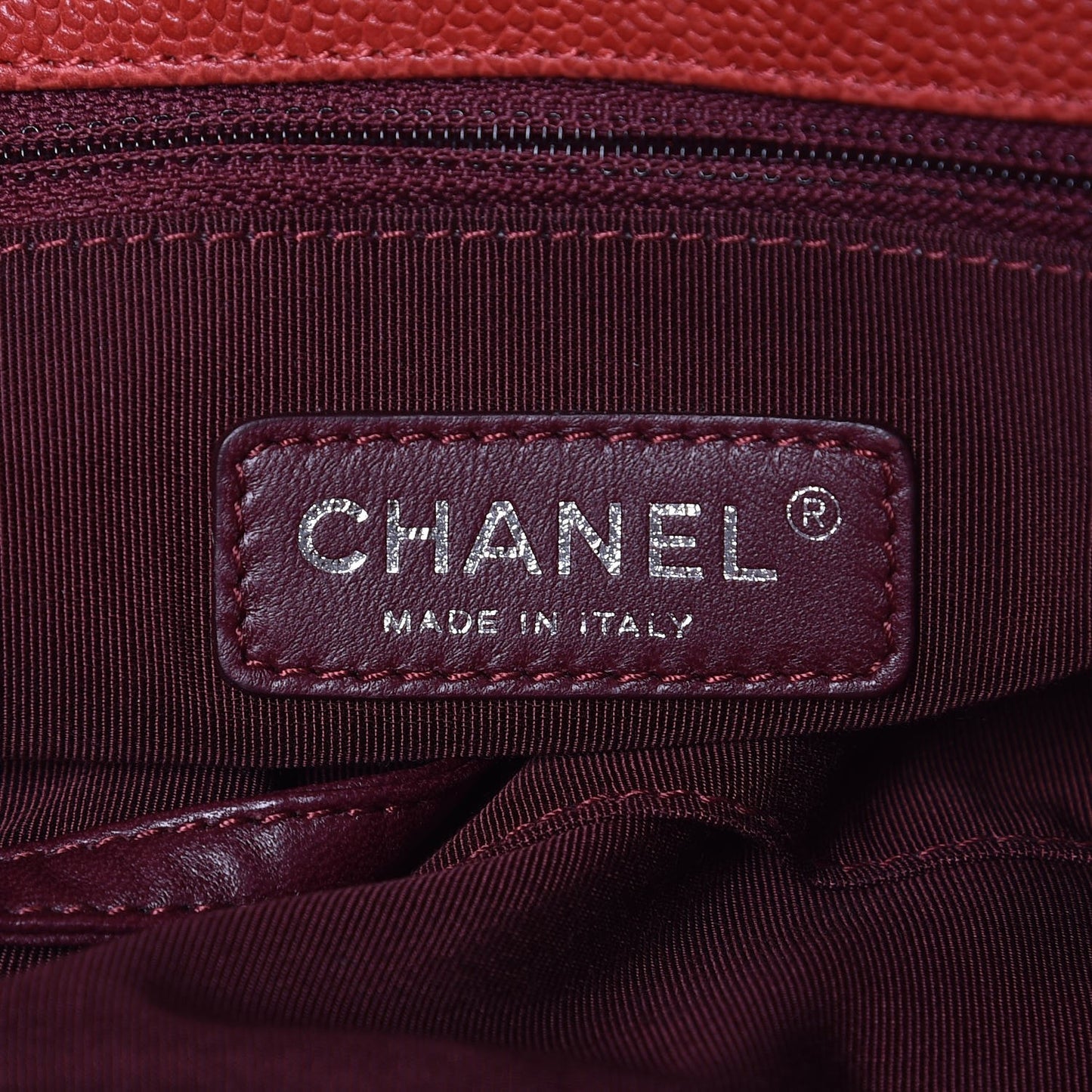 Caviar Quilted French Riviera Hobo Rouge