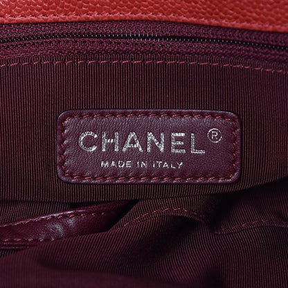 Chanel Caviar Quilted French Riviera Hobo Rouge 7 of 14