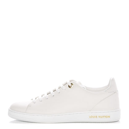 Louis Vuitton Calfskin Frontrow Sneakers 39 White 1 of 9