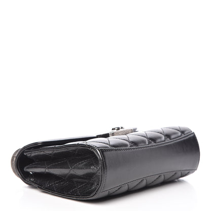 Chanel Aged Calfskin Quilted Mad About Quilting Mini Flap Black 4 of 10