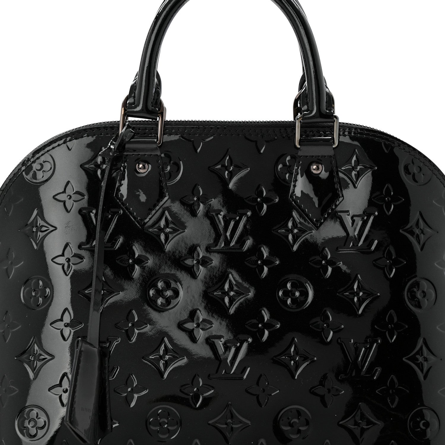 Louis Vuitton Vernis Alma PM Noir Magnetique 8 of 11