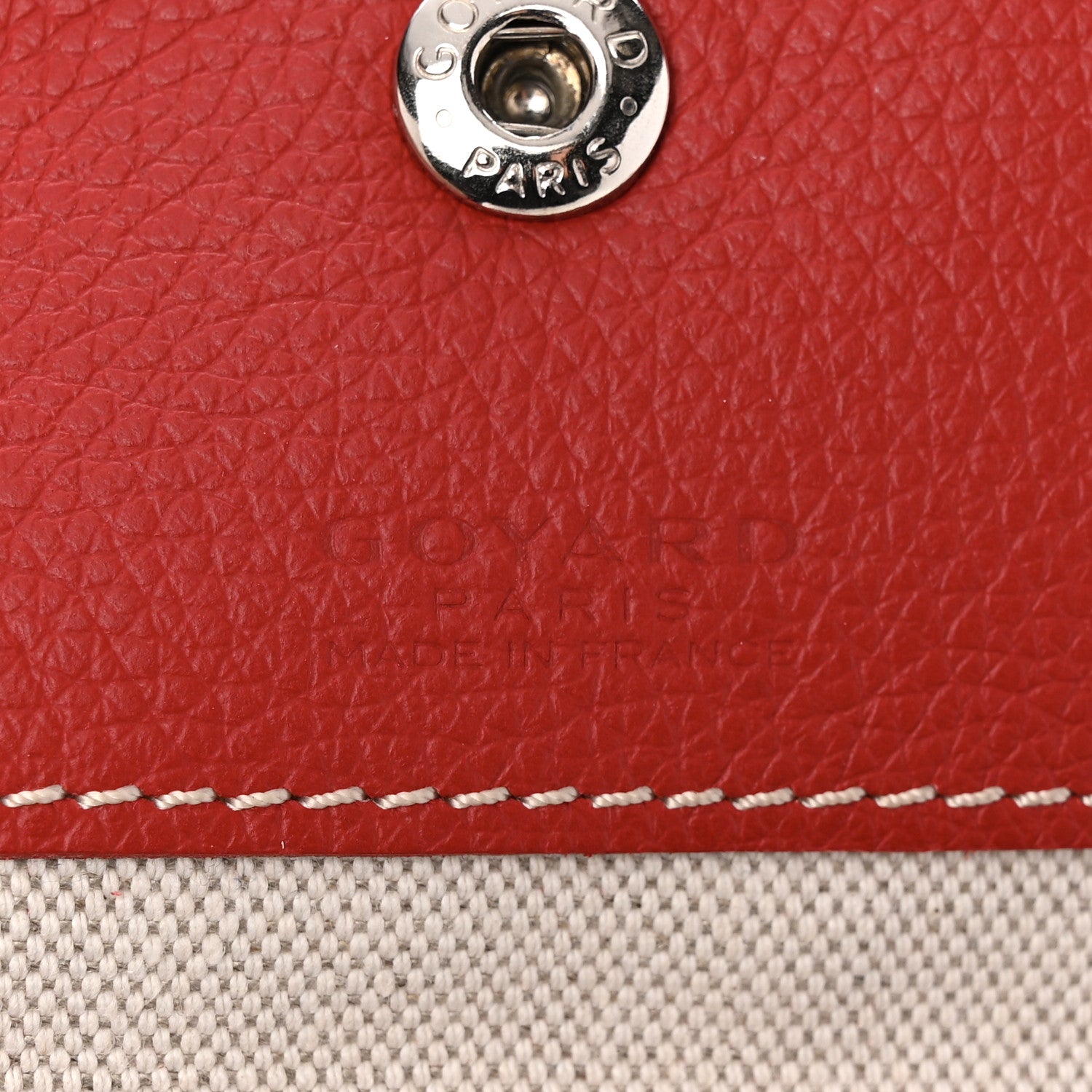 Goyard Goyardine Saint Louis GM Red 7 of 12