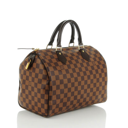 Louis Vuitton Damier Ebene Speedy 30 3 of 7