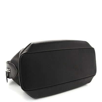The Row Polished Saddle Calfskin Agnes Bag Black 11 of 17