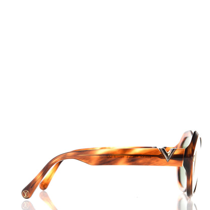 Louis Vuitton Acetate Chamade Lady Sunglasses Z2374E Tortoise 3 of 8