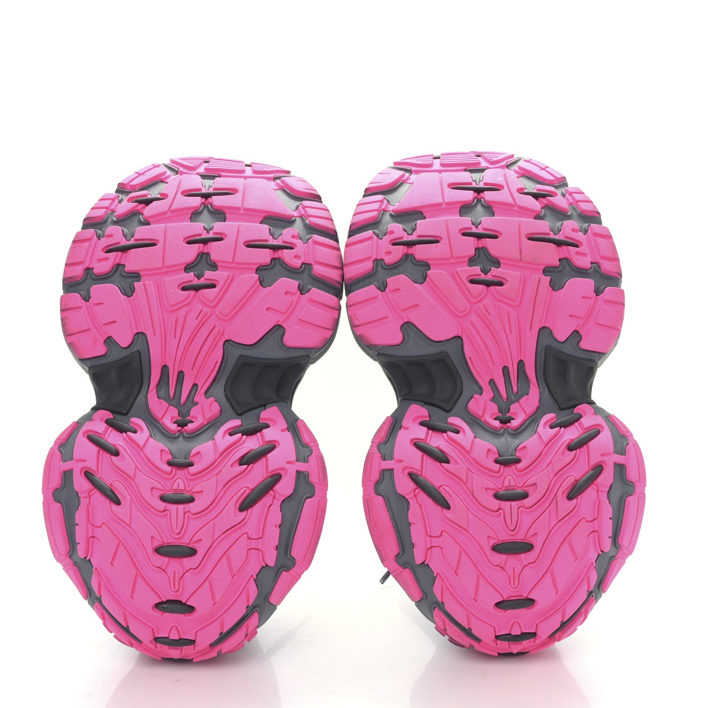 Mesh TPU Worn Out Effect Womens 10XL Sneakers 40 Grey Pink Black