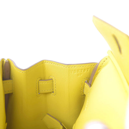 Hermes Swift Birkin 25 Lime 8 of 11