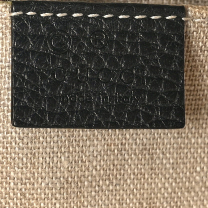 Gucci Dollar Calfskin Small GG Charm Dome Bag Black 6 of 9