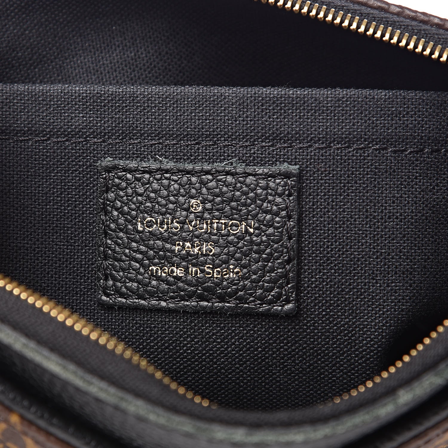 Louis Vuitton Monogram Pallas Clutch Black 6 of 13