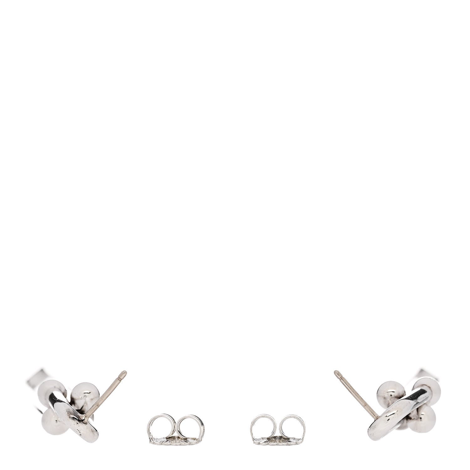 Tiffany Sterling Silver HardWear Double Long Link Earrings 3 of 5