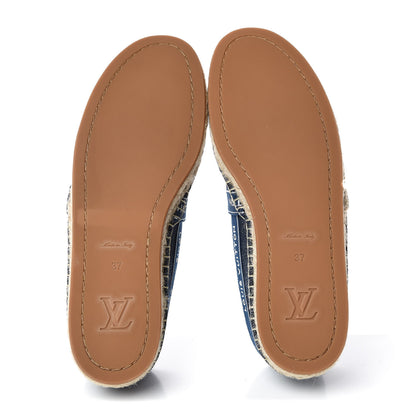 Louis Vuitton Denim Croisiere Espadrille 37 Marine 5 of 9