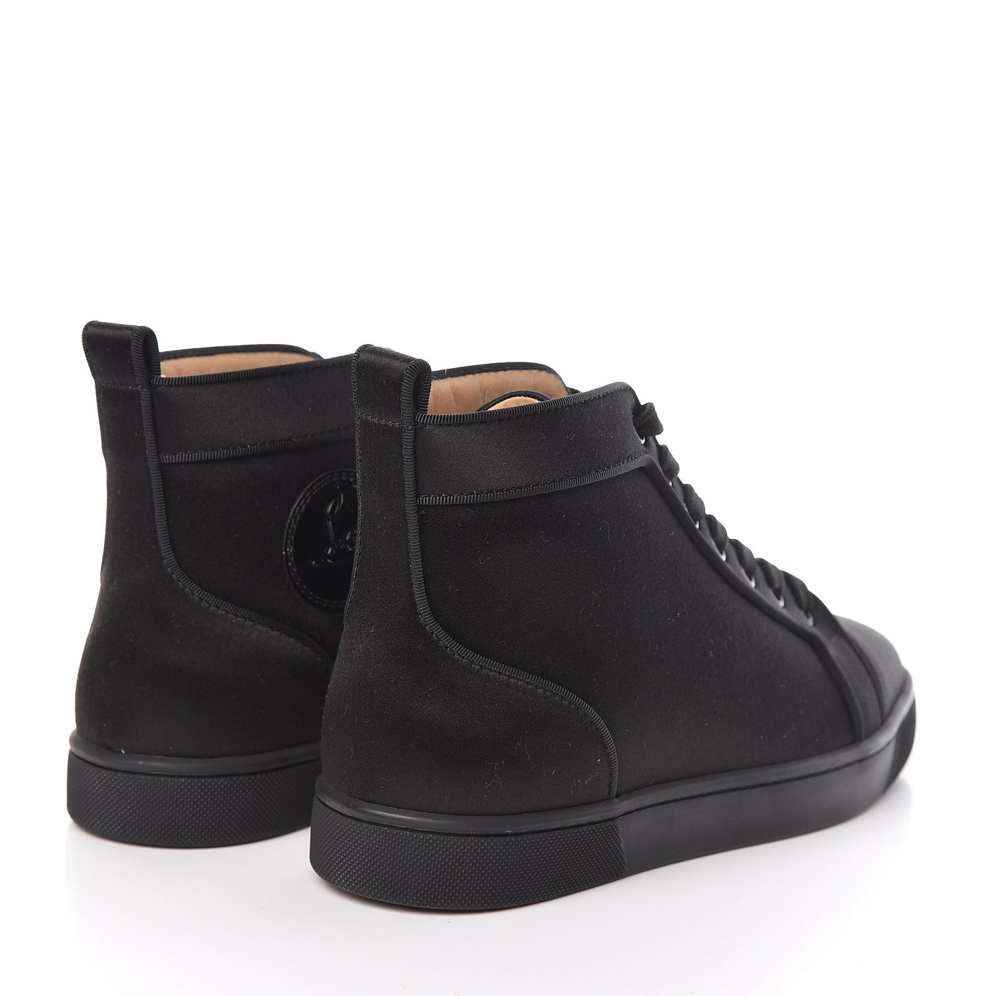 Satin Rantulow Orlato Flat Sneakers 39.5 Black