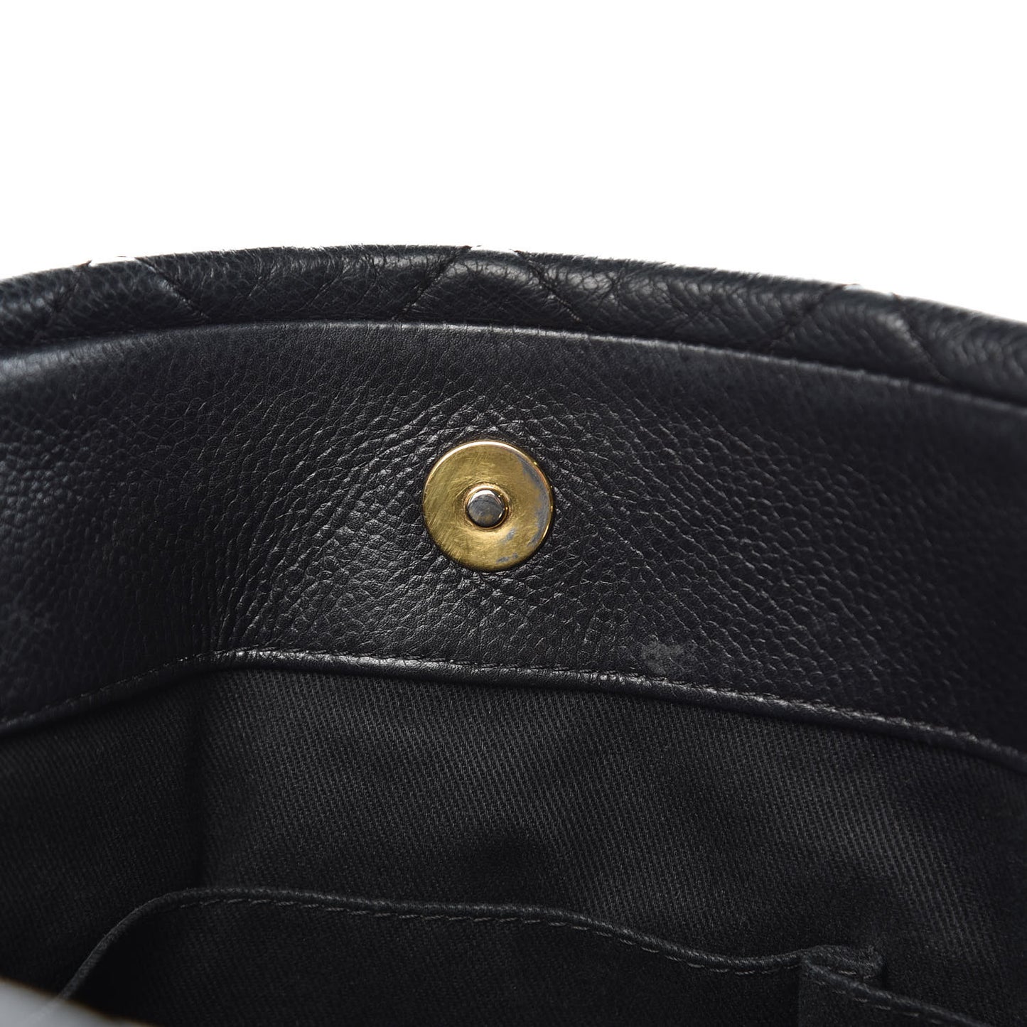 Caviar Quilted Timeless CC Soft Tote Black
