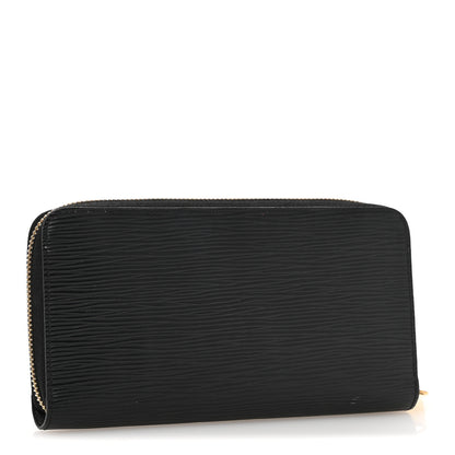Louis Vuitton Epi Zippy Wallet Black 3 of 11