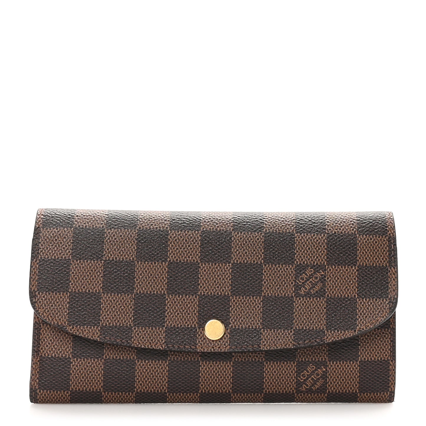 Damier Ebene Emilie Wallet Rose Ballerine