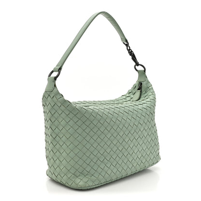 Bottega Veneta Nappa Intrecciato Ciambrino Bag New Sage 3 of 14